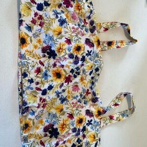 Old Navy Yellow and Blue Bikini Swimwear